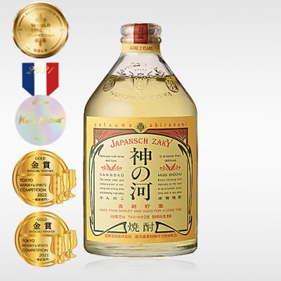 ふるさと納税 枕崎市 人気・神の河(麦焼酎・25度)720ml×5本　B8-22 |  | 01