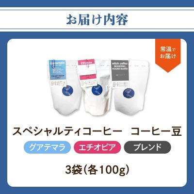ふるさと納税 大分市 スペシャルティコーヒー コーヒー豆100g×3袋入り ギフトセット_I04009 |  | 03