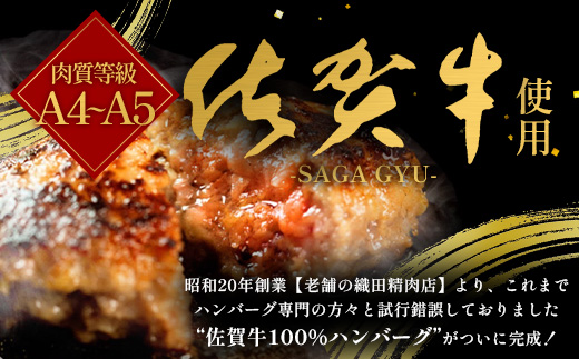 【6回定期】佐賀牛ハンバーグ　【生】150g×5個　H-40