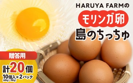 【贈答用】HARUYA FARMの有精卵「島のちっちゅ」　W065-001-01