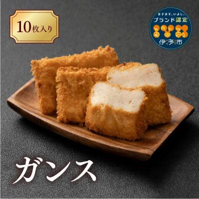ふるさと納税 伊予市 【からき天ぷら店】がんす 10枚 | B144