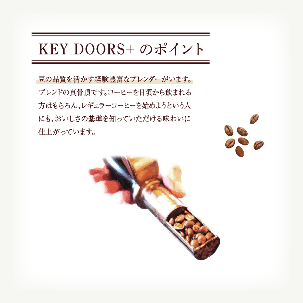 KEY DOORS+ モカブレンド(VP)