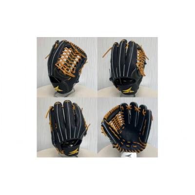 ふるさと納税 美浜町 【ブラック・右投げ用】SAEKI　野球グローブ 【軟式・品番175】 |  | 03