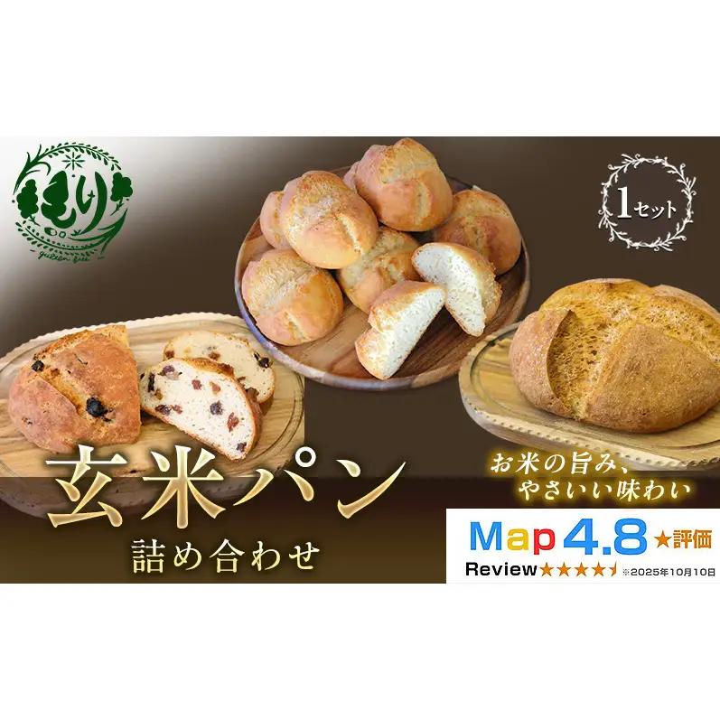 パン 玄米パン3種 カンパーニュ 1セット パン