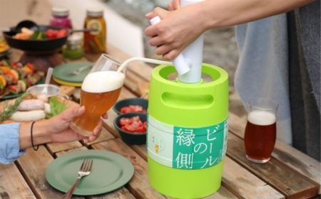 かんたん生樽 クラフトビール HAKUBA CRAFT Awayuki（Weizen）3L/長野県白馬村 ヴァイツェン 地ビール 生ビール サーバー 樽生ビール スキー場醸造ビール 雪どけ天然水 お取