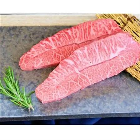 あか牛ミスジステーキ240g(120g×2枚)(益城町)【配送不可地域：離島】【1223960】