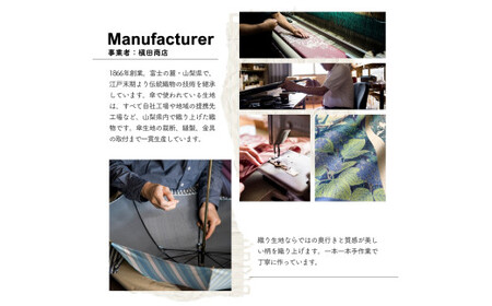 高級織物傘【紳士長傘】MAKITA STANDARD 黒系・ブラック・見る人を惹き付けるエレガントな晴雨兼用傘 ／雨具 雨傘 日傘 ビジネス UVカット シンプル シック 8本骨 手開き メンズ UV
