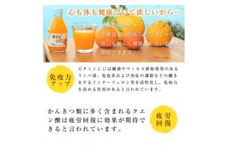 伊藤農園 100％ピュアジュース みかんしぼり750ml×9本(B636-3)