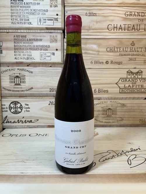 
            No.90 新冠 トンネル 熟成 ワイン フランス ブルゴーニュ ジュヴレ シャンベルタン村 産 赤 ワイン 2003
          