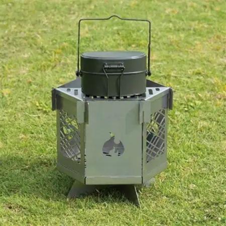 防衛省陸上自衛隊規格　戦闘飯ごう2型　アウトドアで炊く・焼く・蒸す・煮るができる便利調理器具_雑貨・日用品 アウトドア用品 スポーツ・アウトドア用品   雑貨・日用品 キャンプ用品 スポーツ・アウトド