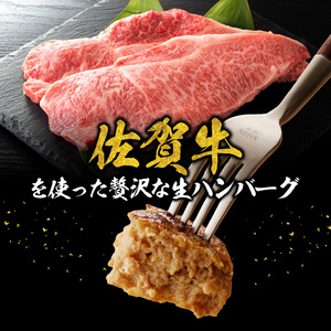 丸福 ハンバーグ 5個（7月配送）／ 佐賀牛 ハンバーグ 【A113-07】