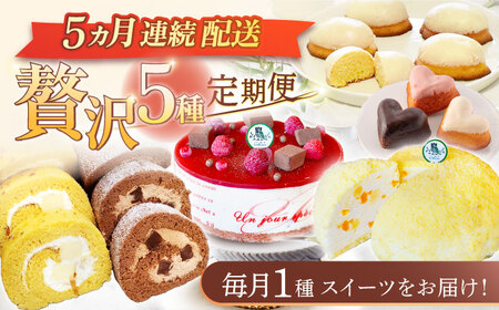 【5回定期便】焼き菓子・スイーツ贅沢5種定期便[OAD025] スイーツ定期便