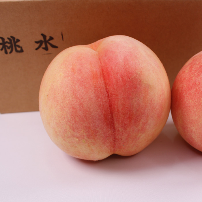 ☆フルーツ王国山形☆ 白桃(桃水) 秀品 2kg [かたい桃] 【令