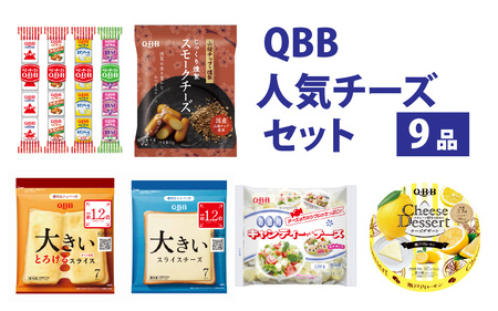 六甲バター(QBB)人気商品の詰め合わせセット(9品) ／ QBB ベビーチーズ チーズ アレンジ スイーツ 種類 チーズレシピ チーズおつまみ おつまみ 乳製品 加工品