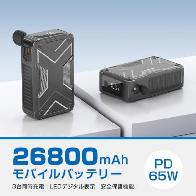 ふるさと納税 名古屋市 モバイルバッテリー  軽量 26800mAh 防災電源 ノートパソコン充電 PD65W |  | 01