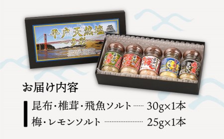 天然塩 多彩 約140g【よかろ物産】[KAA070]/ 長崎 平戸 調味料 塩