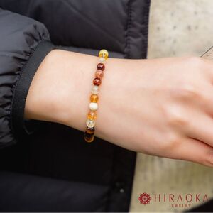 パワーストーン ブレスレット 6mm 玉 石 最強 金運 収入運 勝負運 集大成 イエロージェイド トパーズ ルチルクォーツ タイガーアイ レッドタイガーアイ ホークアイ サンストーン シトリン リバ