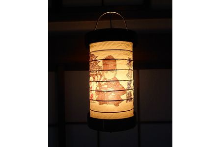 ゆらぎLEDちょうちん　北条氏政（四代）【ゆらぎ 提灯 ちょうちん LED電球 和紙 やわらかい灯り 最新技術 ゆらぐＬＥＤ電球 炎のよう 小田原型ちょうちん リアルキャンドルLEDランプ 神奈川県 小田原市 提灯 提灯 提灯 提灯 提灯】