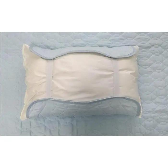 オーガニックコットンの和晒２重ガーゼ枕パッド２枚組 （50×60cm）BL　OGG-5060-BL-2P