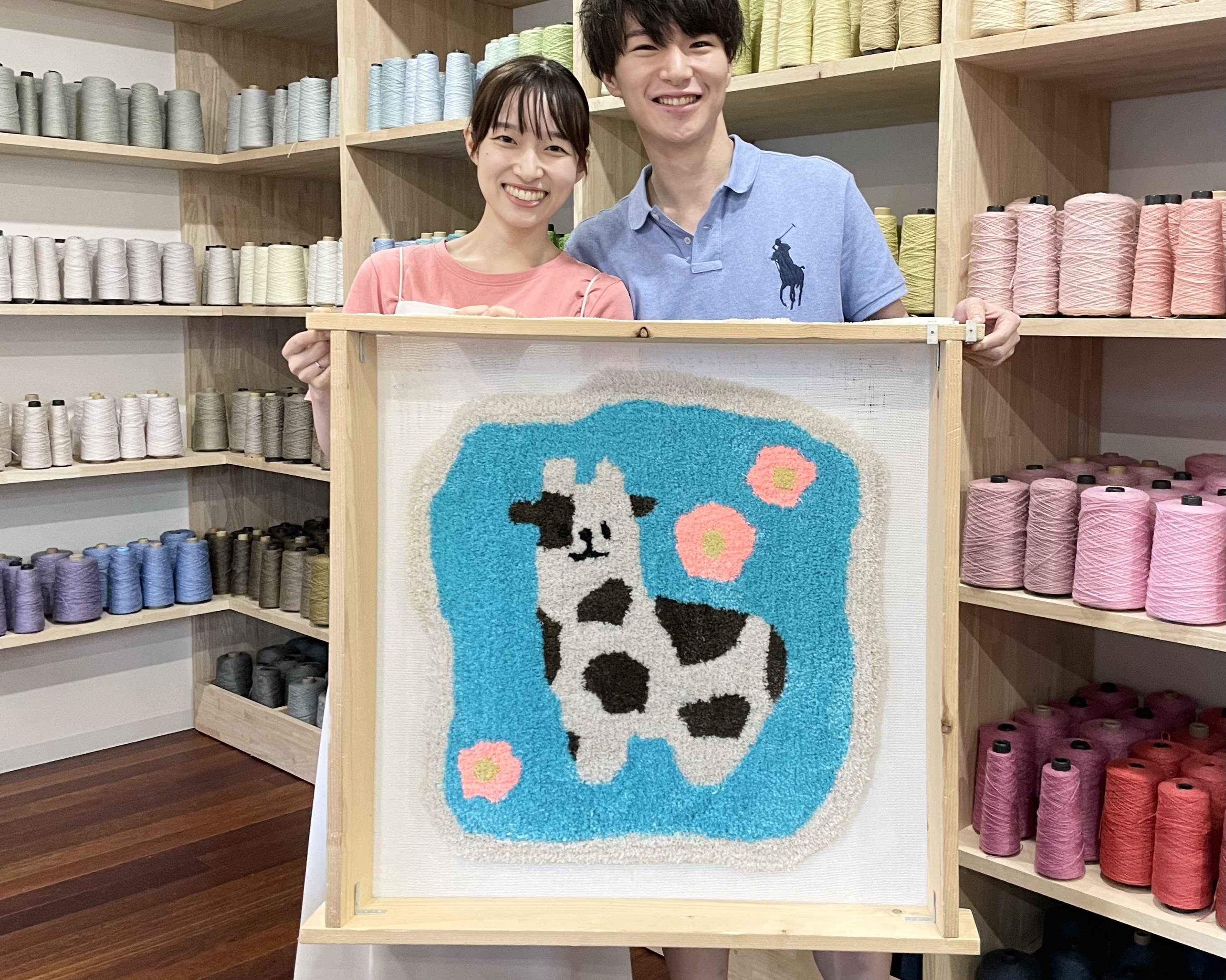 
            【体験】SORATOBU tufting studio 当日持ち帰り！2人で1つ制作タフティングワークショップ
          