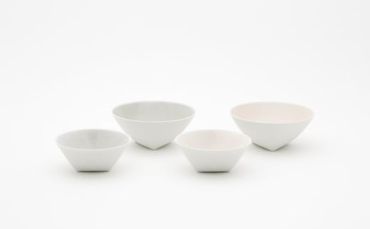 
【2016/】有田焼／Bowl 150と180（Gray＆Pink）
