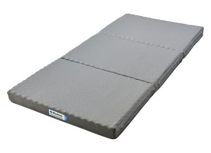 ムアツ マットレス スタンダード レギュラー シングル 三つ折り 折りたたみ マットレス 約 10cm 敷布団 敷き布団 寝具  シーツ 専用シーツ付 綿  ベージュ 昭和西川 体圧分散 通気性 寝返