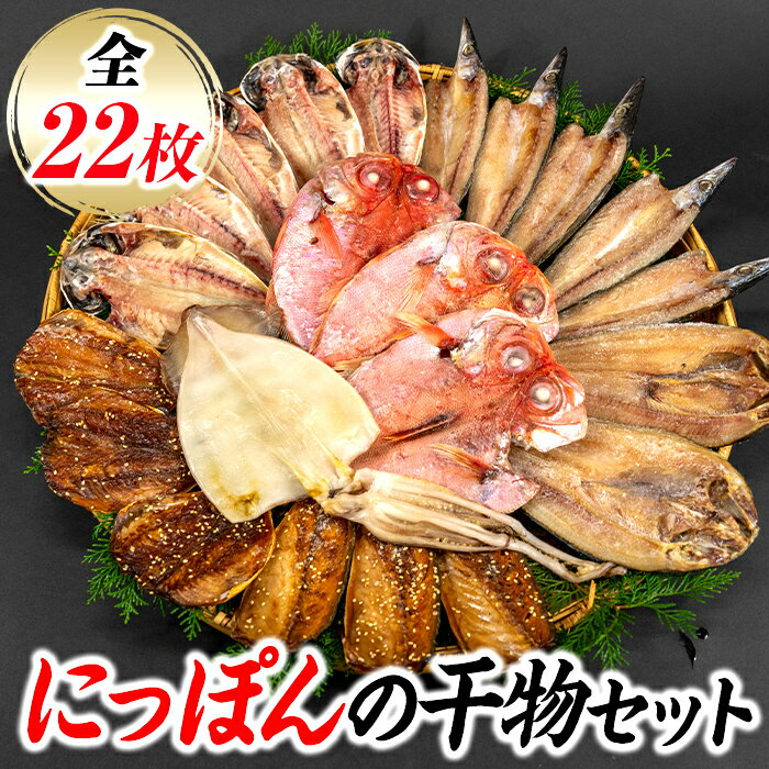 【ふるさと納税】 ひもの 金目 鯖 あじ いか 国産 ギフト 御中元 御歳暮 伊豆 藤文の「にっぽんの干物セット」[0823206]