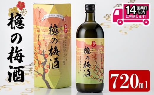 
                  檍の梅酒(720ml瓶) 梅酒 お酒 アルコール 【岩川醸造】A973
                
