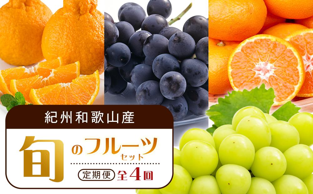 【2・8・9・12月 全4回 定期便 】紀州和歌山産旬のフルーツセット（不知火・種なし巨峰・シャインマスカット・みかん）【UT123】 303446_XF91163