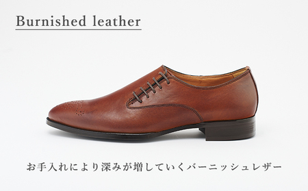 YAMATOism ヤマトイズム 牛革ビジネスシューズ 紳士靴 YAP102（ブラウン）【ファッション・靴・シューズ・革製品・革靴】 光沢感 25.0cm