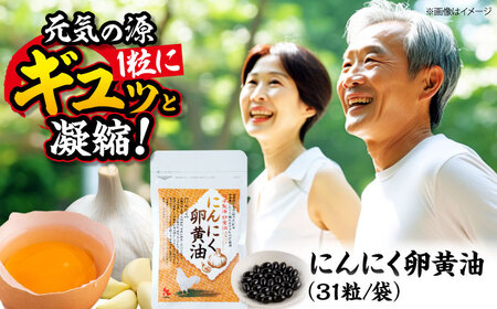 にんにく 卵黄油 31粒 にんにく卵黄油 サプリメント サプリ[AYAX001]