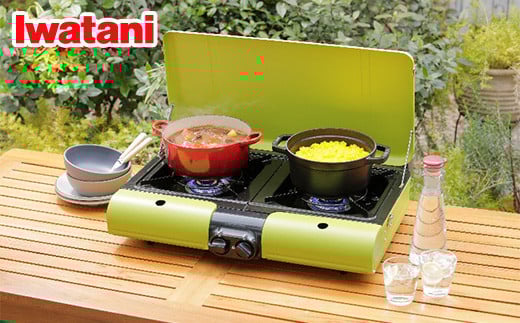 イワタニ テーブルトップBBQグリル フラットツイングリルS CB-TBG-2　【11100-0947】