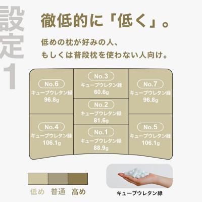 ふるさと納税 我孫子市 低い枕を好む人向け枕 THE PILLOW Preset 13 Hikume |  | 01