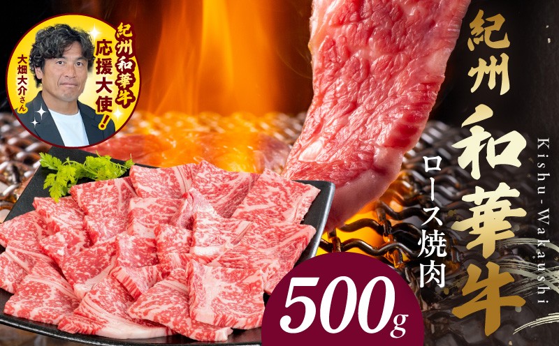
                  BN6104_紀州和華牛　ロース焼き肉 500g
                