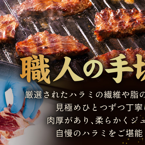 【高島屋選定品】〈アキラ商店〉秘伝の赤タレ漬け 牛上ハラミ 300g×3P TAK0001_イメージ4