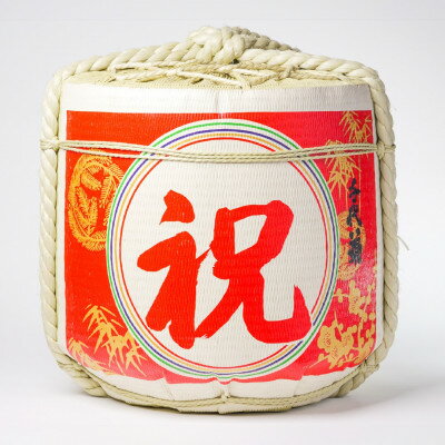 【ふるさと納税】【祝】菰樽 樽酒1斗 佳撰・芳麗千代菊 菰上底 (内容量:9L/容器:18L)【配送不可地域：離島・北海道・沖縄県】【1565294】