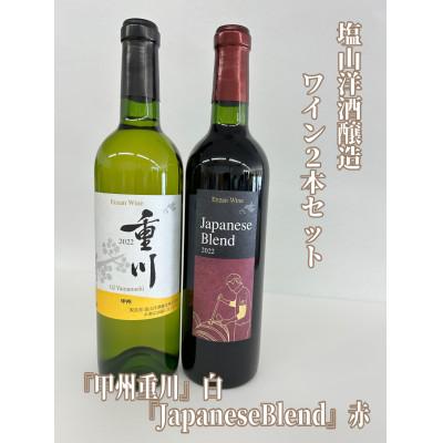 ふるさと納税 甲州市 塩山洋酒醸造のワイン赤白2本セット