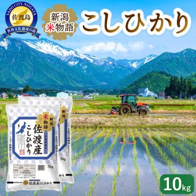 ふるさと納税 佐渡市 新潟米物語佐渡産コシヒカリ10kg(5kg×2)