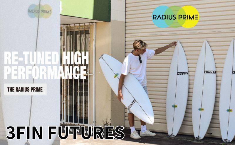 PYZEL SURFBOARDS RADIUS PRIM サーフボード サーフィン【Size：6'2"、Width：19 1/2"、Thickness：2 5 /8"、Volume：32.90L】江の島 江ノ島