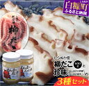 【ふるさと納税】しらぬか産柳だこ（600g）と珍味（まんまの三杯酢・まんまの塩辛）の計3種セット ふるさと納税 海鮮 北海道