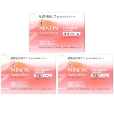 ふるさと納税 高崎市 ミノン アミノモイスト モイストチャージ クリーム40g×3個セット