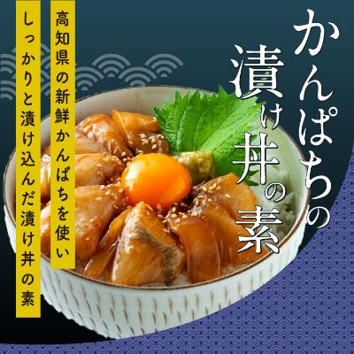 ふるさと納税 香美市 訳ありカツオたたき1節+かんぱち漬け丼の素 80g×1P |  | 02