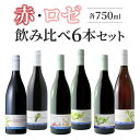 【ふるさと納税】【アルカンヴィーニュ】赤・ロゼワイン　飲み比べ6種6本セット