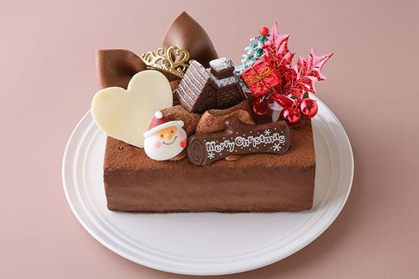 
            【Le Lis】クリスマスケーキ＜スイートショコラ＞♪とびっきり可愛いクリスマスケーキ10×16ｃｍ（4～6名様分）【冷凍でお届け・冷蔵解凍】
          