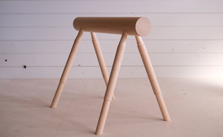 Pillar stool 木工yamagen