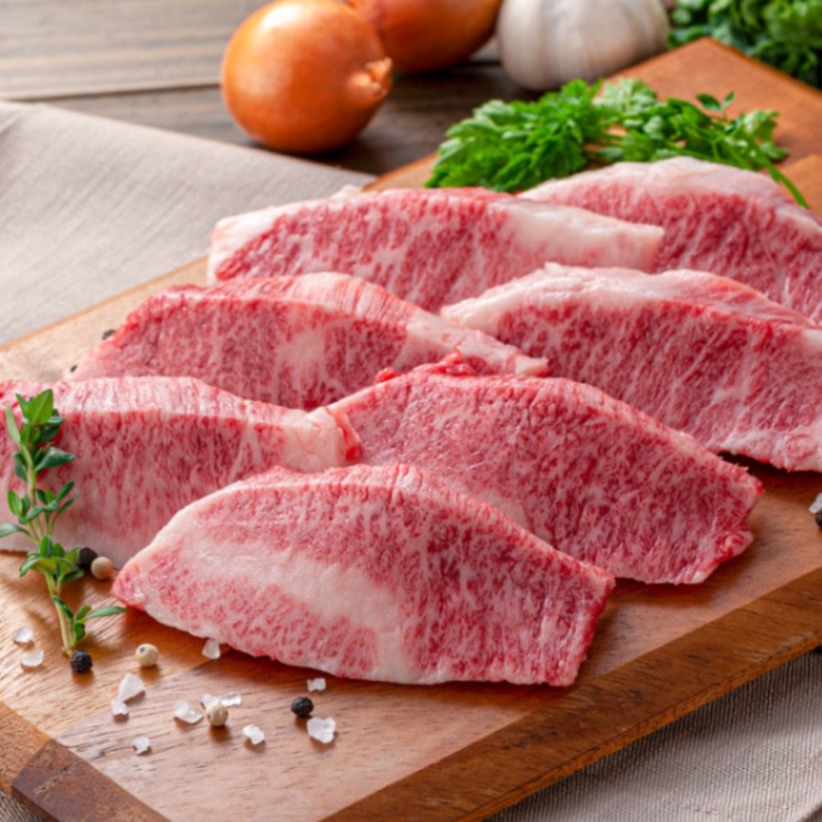 ＜ファームズ千代田＞びえい和牛　カルビ 900g(180g×5)[038-08]