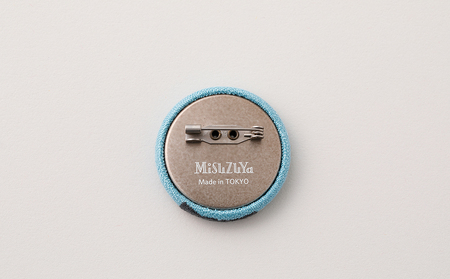 二十四節季くるみボタンブローチ (種類：寒露)