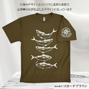 市制70周年記念デザインTシャツ（ライトベージュ・ドライ素材）男女兼用サイズ 【R01061】