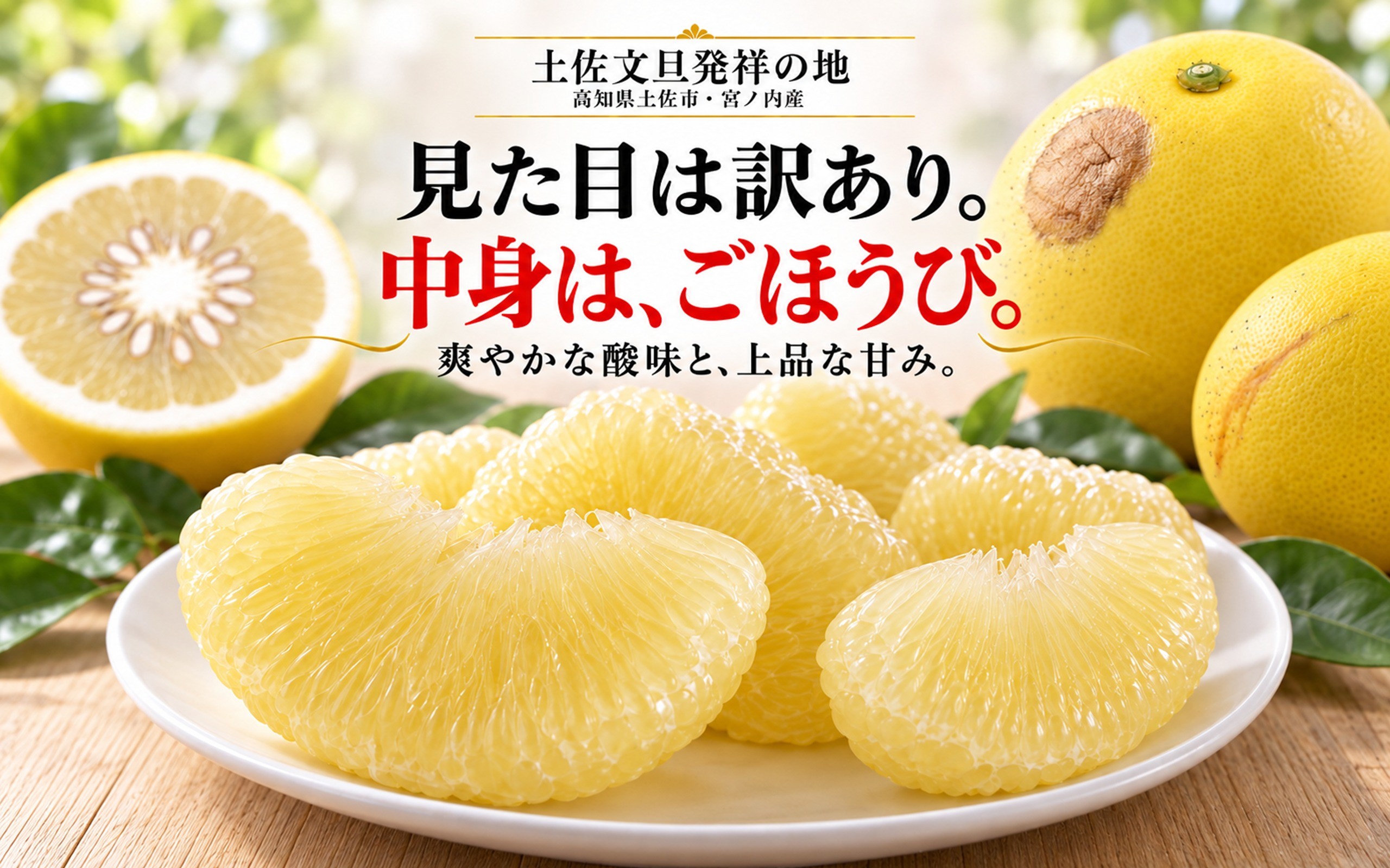 文旦 ぶんたん 土佐 柑橘 高知県産 フルーツ お取り寄せ 訳あり
