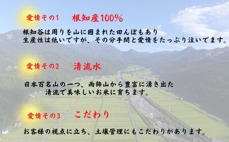 【3ヶ月定期便】新潟県産 特別栽培米コシヒカリ【玄米】3kg(1袋)×3回毎月 9kg「おててこまい」100%根知産 減農薬 専門家お墨付き 令和5年産 産地直送 糸魚川